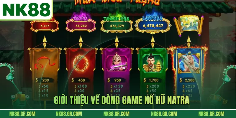 Giới thiệu về dòng game nổ hũ NATRA
