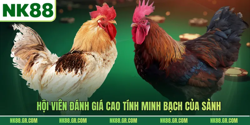 Hội viên đánh giá cao tính minh bạch của sảnh